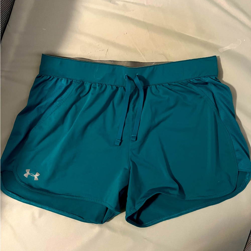 Teal Under Armour shorts